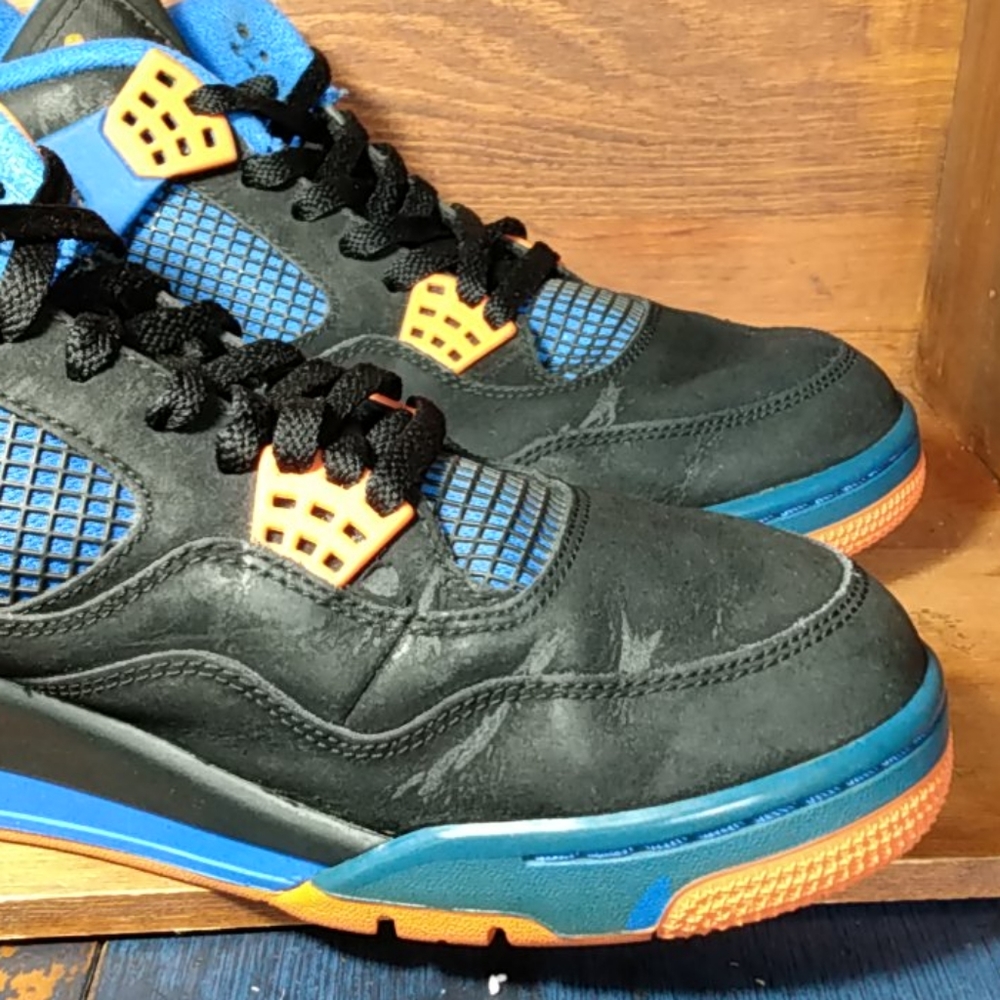 Nike Air Jordan IV 4 Retro Cavs Knicks 12 - Picture 8 of 8